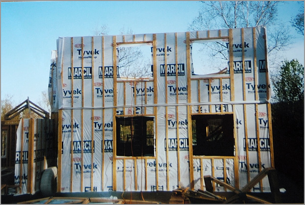 Construction (charpente) - Réalisé par Construction Pascal Rondeau à Val-David