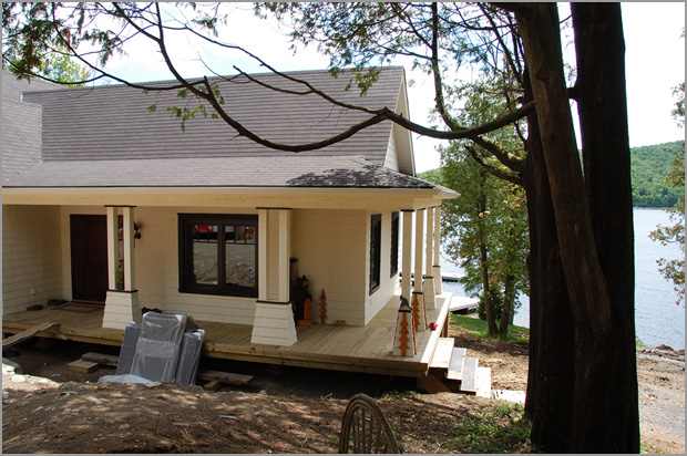 Construction (exterieur) - Réalisé par Construction Pascal Rondeau à Val-David