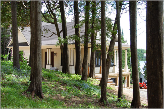 Construction (exterieur) - Réalisé par Construction Pascal Rondeau à Val-David