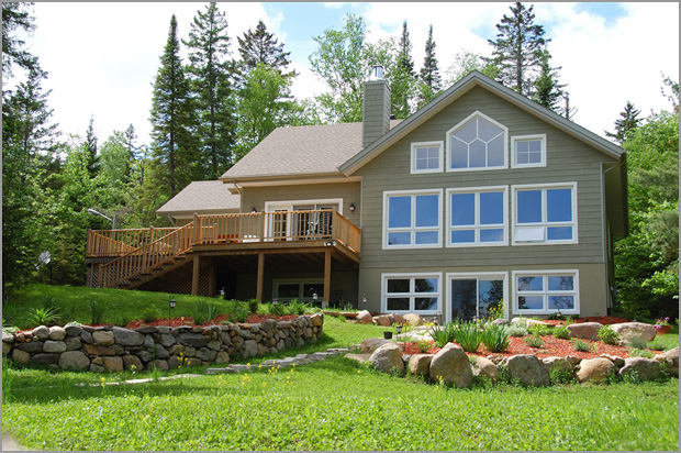 Construction (exterieur) - Réalisé par Construction Pascal Rondeau à Val-David