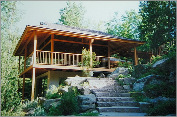 Construction (exterieur) - Réalisé par Construction Pascal Rondeau à Val-David