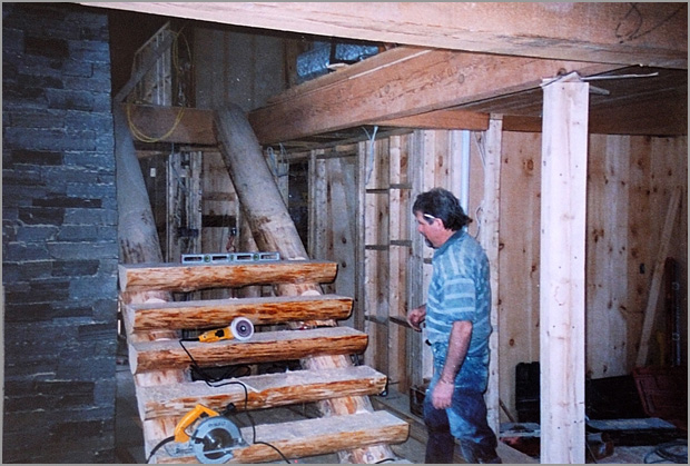 Construction (finition) - Réalisé par Construction Pascal Rondeau à Val-David