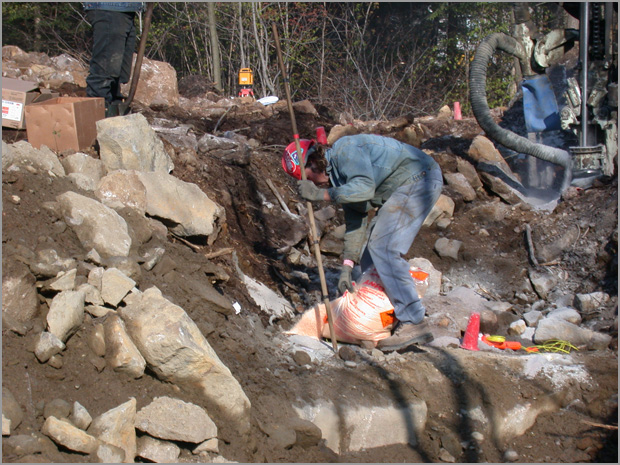 Construction (fondation) - Réalisé par Construction Pascal Rondeau à Val-David