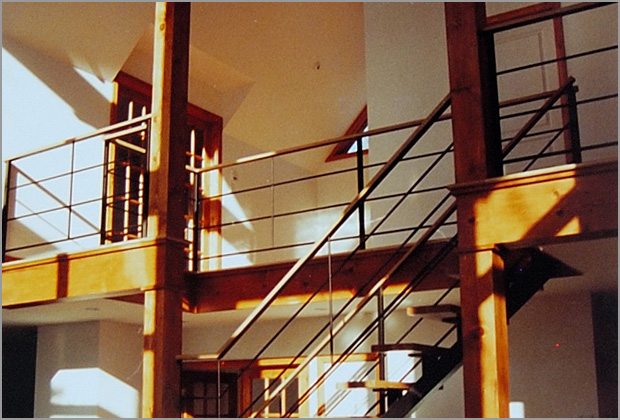 Construction (interieur) - Réalisé par Construction Pascal Rondeau à Val-David