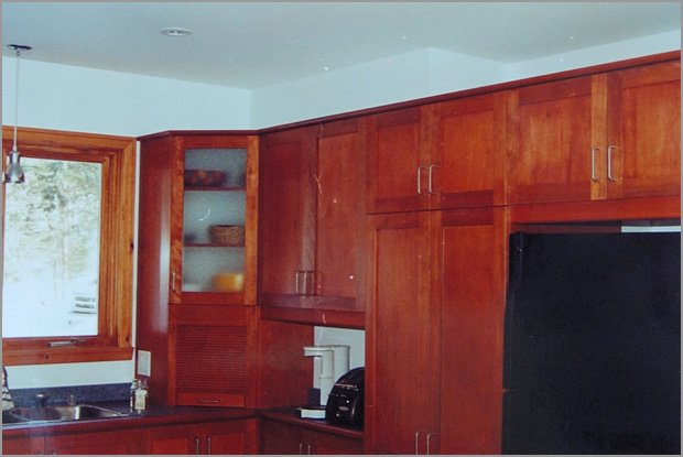 Construction (interieur) - Réalisé par Construction Pascal Rondeau à Val-David