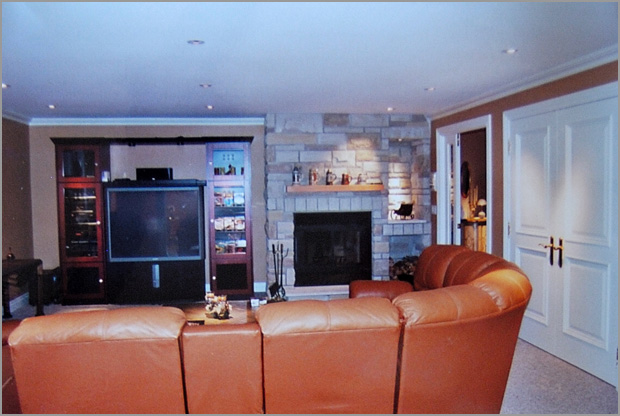 Construction (interieur) - Réalisé par Construction Pascal Rondeau à Val-David