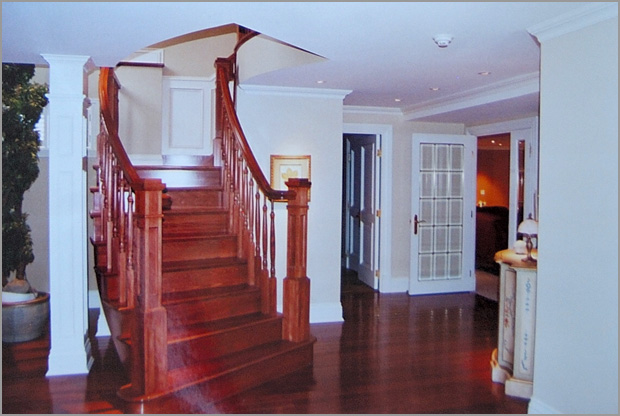 Construction (interieur) - Réalisé par Construction Pascal Rondeau à Val-David